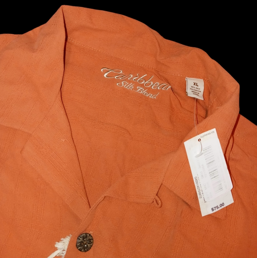 NWT Caribbean Silk shirt